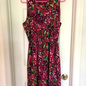 Lilly Pulitzer Sleeveless Dress Multi Colored Pink